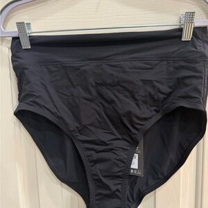 Duluth Trading Co Black Control Bikini Bottom Sz. 10 NWT